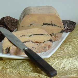 Vente de foie gras de Noël